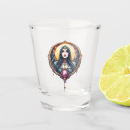 Copo De Shot Guardiã dos Sonhos Presa à Lua – Guardiã da Noite.