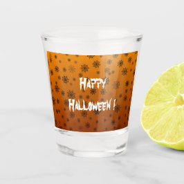 Copo De Shot Halloween Spider Web