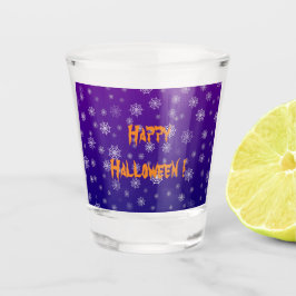 Copo De Shot Halloween Spider Web