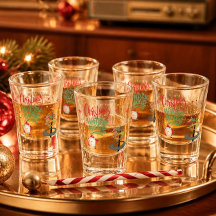 Happy Hour de Natal em Estilo de Meados do Século