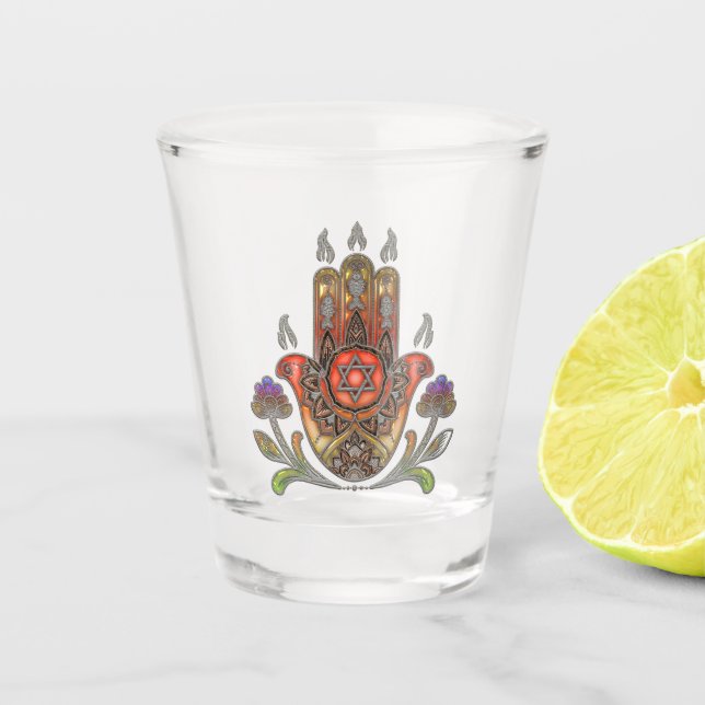 Copo De Shot Harmonia de cor e forma (Frente)