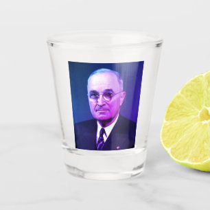 Copo De Shot Harry S. Truman, político americano, presidente do