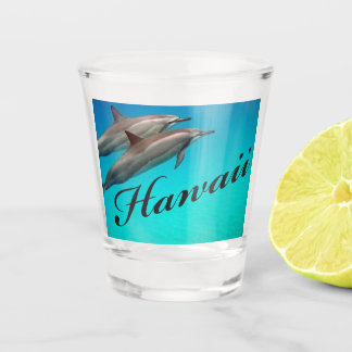 Copo De Shot Hawaii Dolphin Shot glass