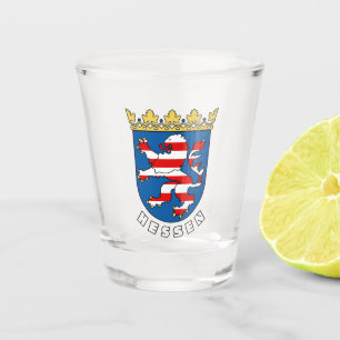 Copo De Shot Hesse Casaco de Armas (Alemanha)