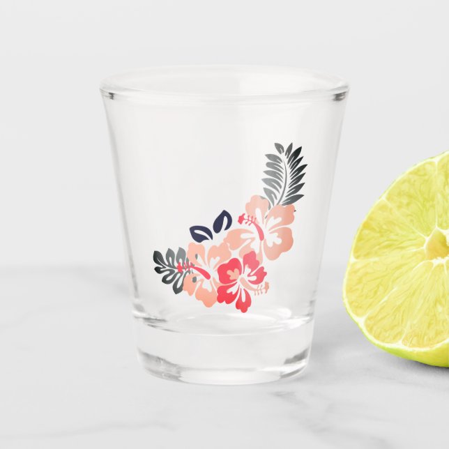 Copo De Shot Hibiscus Flower (Frente)