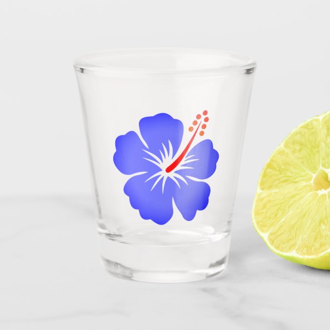 Copo De Shot Hibiscus Flower (Frente)