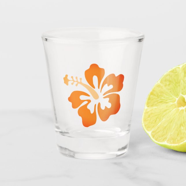 Copo De Shot Hibiscus Flower (Frente)