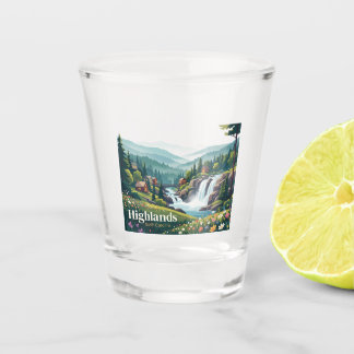 Copo De Shot Highlands, Carolina do Norte EUA