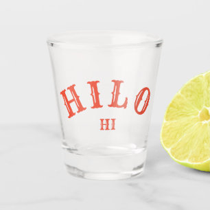Copo De Shot Hilo, Hawaii - "Vidro de Atiras"