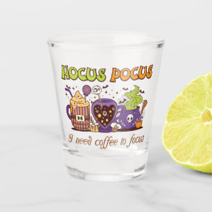 Copo De Shot Hocus Pocus - Preciso De Café Para Focar