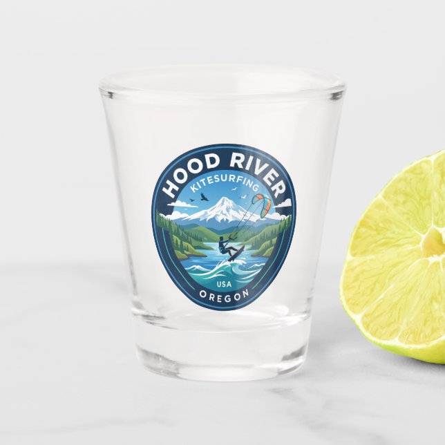 Copo De Shot Hood River EUA (Frente)