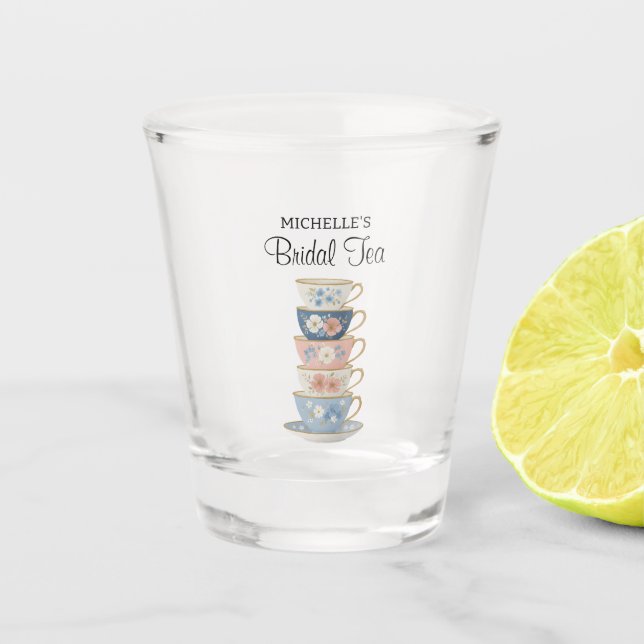 Copo De Shot Hora do Chá Chá de Noiva  (Frente)