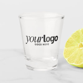 Copo De Shot Horizontal Logo Promotional Business Giveaway