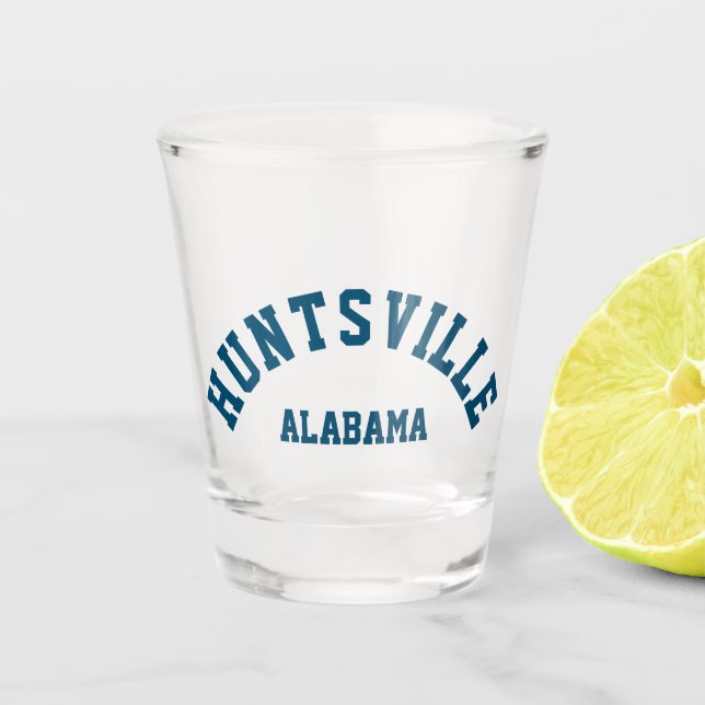 Copo De Shot Huntsville, Alabama (Frente)