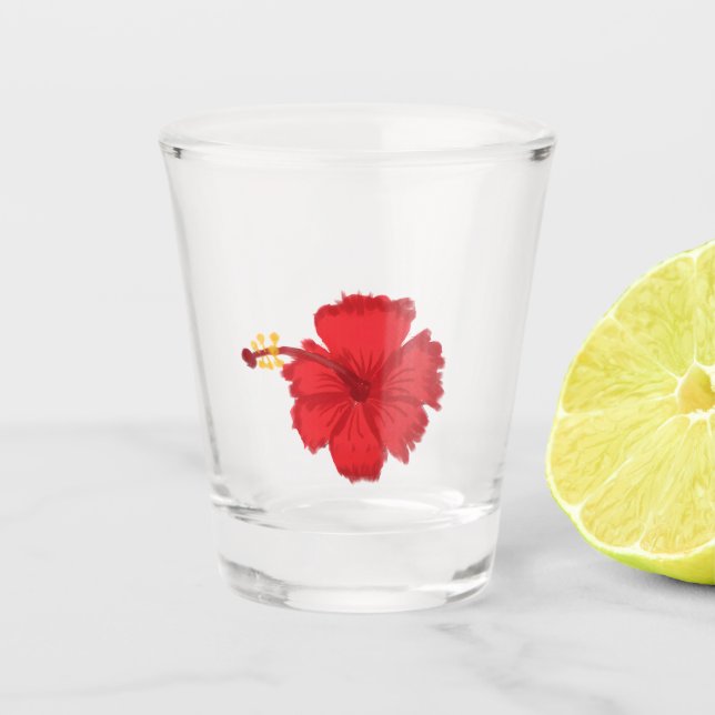 Copo De Shot Hybiscus (Frente)