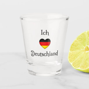 Copo De Shot "I Heart Germany", Viajante do Mundo do Orgulho Al