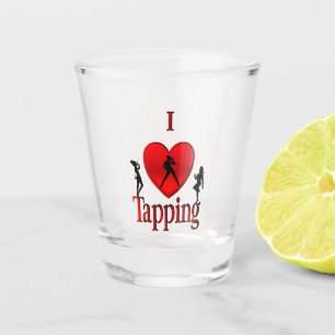 Copo De Shot I Heart Tap Dance