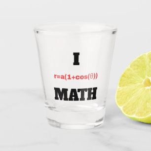 Copo De Shot I Matemática da Equação Polar (I Coração)