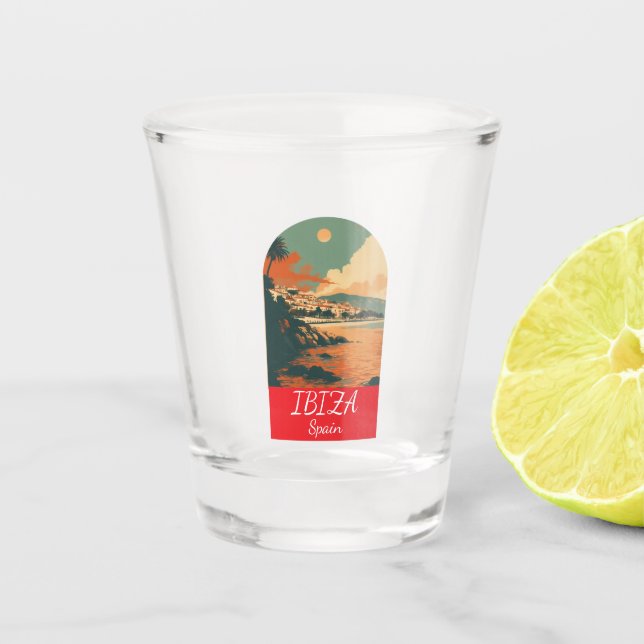 Copo De Shot Ibiza Espanha (Frente)