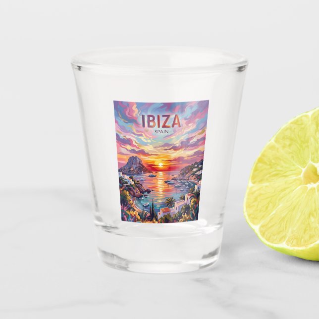 Copo De Shot Ibiza Espanha (Frente)