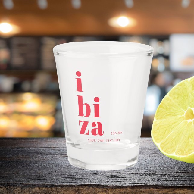 Copo De Shot Ibiza Espanha España (Criador carregado)