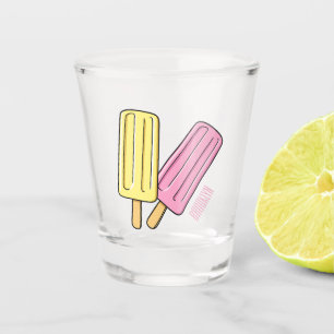 Copo De Shot Ice pop cartoon
