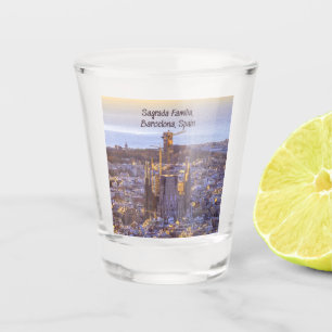 Copo De Shot Igreja Católica Sagrada Família, Barcelona, Espanh