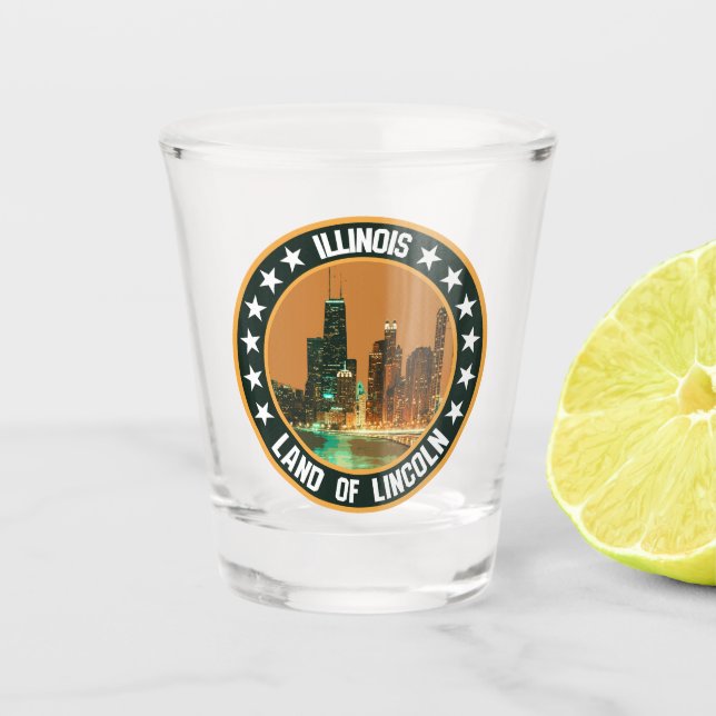 Copo De Shot Illinois (Frente)