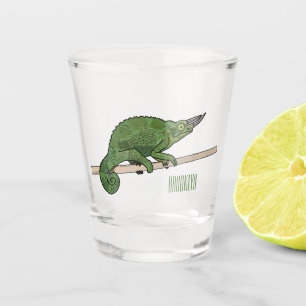 Copo De Shot Ilustração de desenho do campeão de Jackson