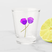 Ilustração de Flores Liláticas Roxas