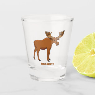 Copo De Shot Imagem engraçada de desenho animado