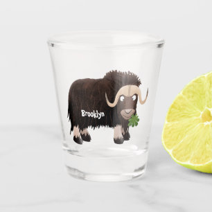 Copo De Shot Imagem engraçada de desenho animado