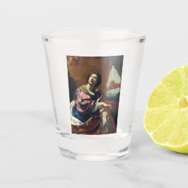 Copo De Shot Impressão de Arte "Concerto Celestial" Saint Cecil
