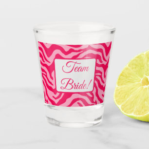 Copo De Shot Impressão zebra rosa