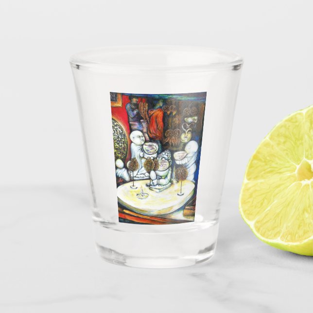 Copo De Shot Inabalável pelo desafio (Frente)