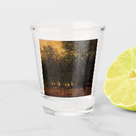 Copo De Shot Incêndios na Floresta (por Laszlo Mednyanszky)