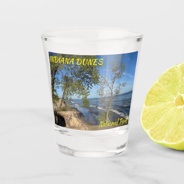 Copo De Shot Indiana Dunes National Park Shot Glass (Frente)