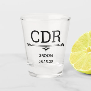 Copo De Shot Iniciais de Grupo