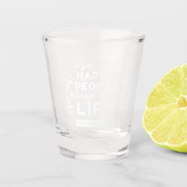 Copo De Shot Inspirational Christian Quote from Proverbs 15:15