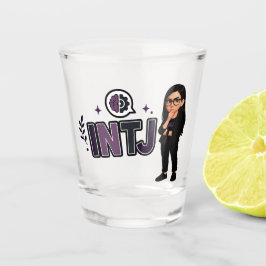 Copo De Shot INTJ — A Visionária Estratégica