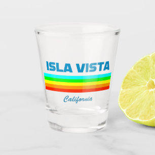 Copo De Shot Isla Vista California Shot Glass.
