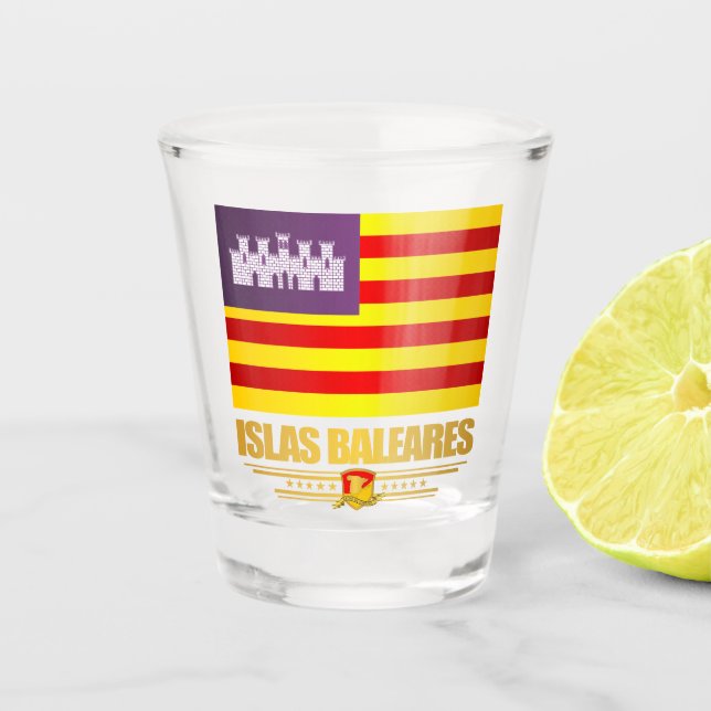 Copo De Shot Islas Baleares (Ilhas Baleares) (Frente)