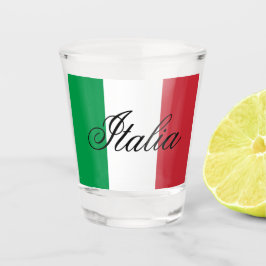 Copo De Shot Italy Flag Italian Pride Europe Country
