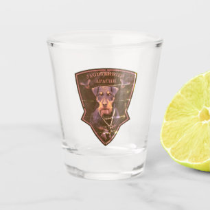 Copo De Shot Jagdterrier, Coração Corajoso