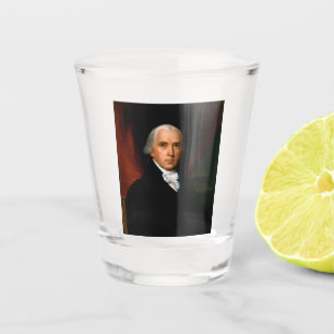 Copo De Shot James Madison o 4º Presidente: América Colonial