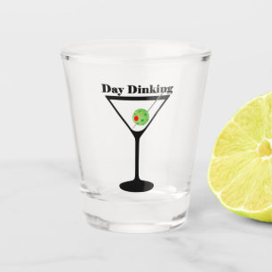 Copo De Shot Jantar no Dia do Jogador de Pickleball