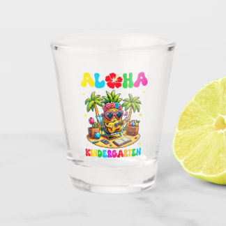 Copo De Shot Jardim de Infância Aloha Abacaxi Havaí Volta às Au