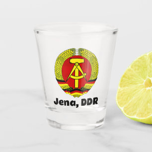 Copo De Shot Jena, DDR, Jena, Alemanha (GDR Ossi da Alemanha Or