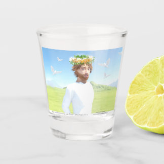 Copo De Shot Jesus Cristo e a Coroação com Espinhos