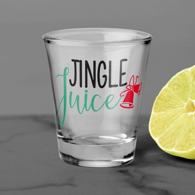 Copo De Shot Jingle Juice | Engraçado Humor de Bebendo de Natal (Criador carregado)
